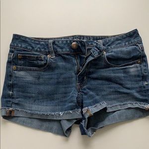 Women American Eagle Jean Shorts, denim shorts, American eagle denim